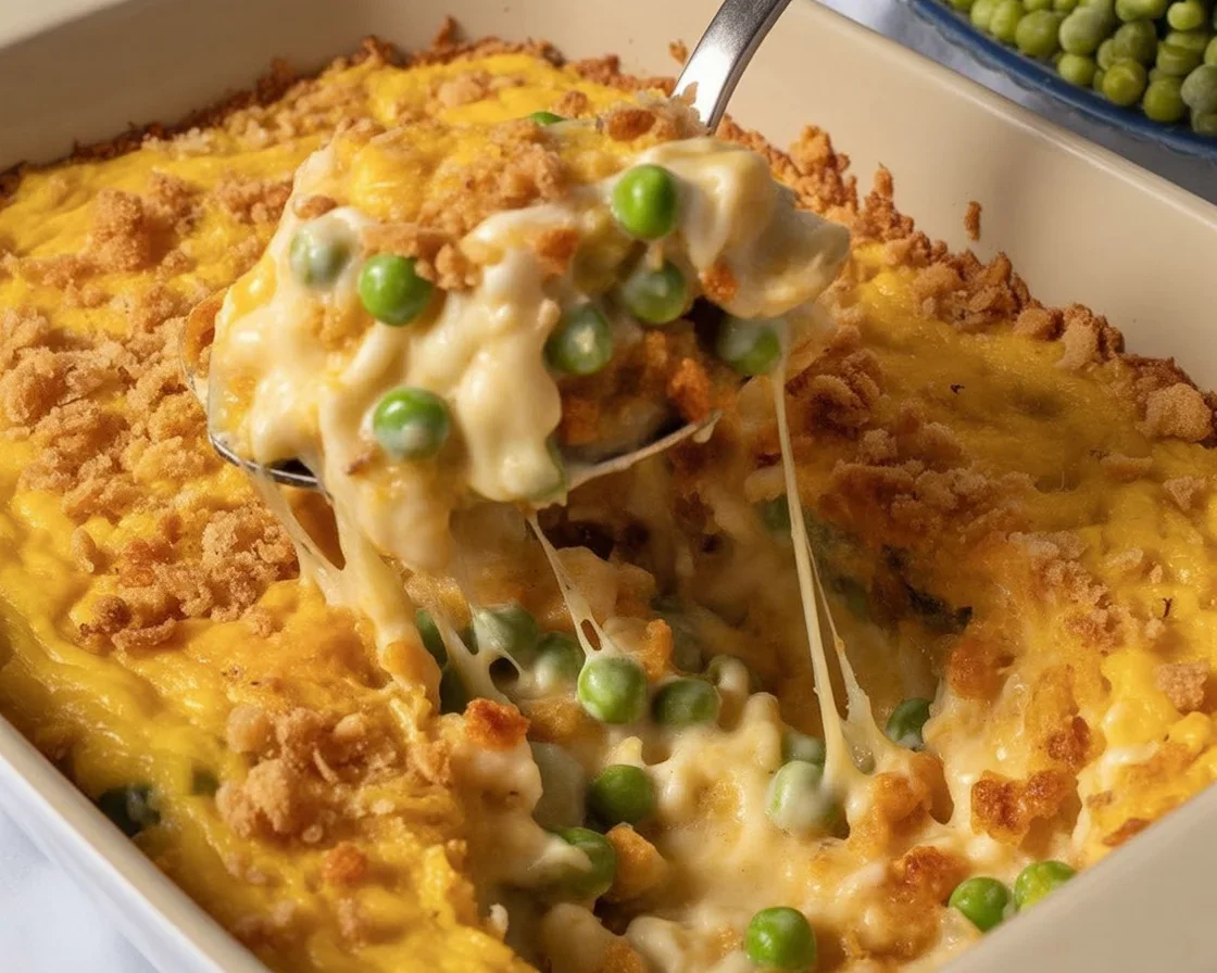 Delicious Neiman Marcus chicken casserole copycat recipe with chicken, bacon, and Cheddar.
