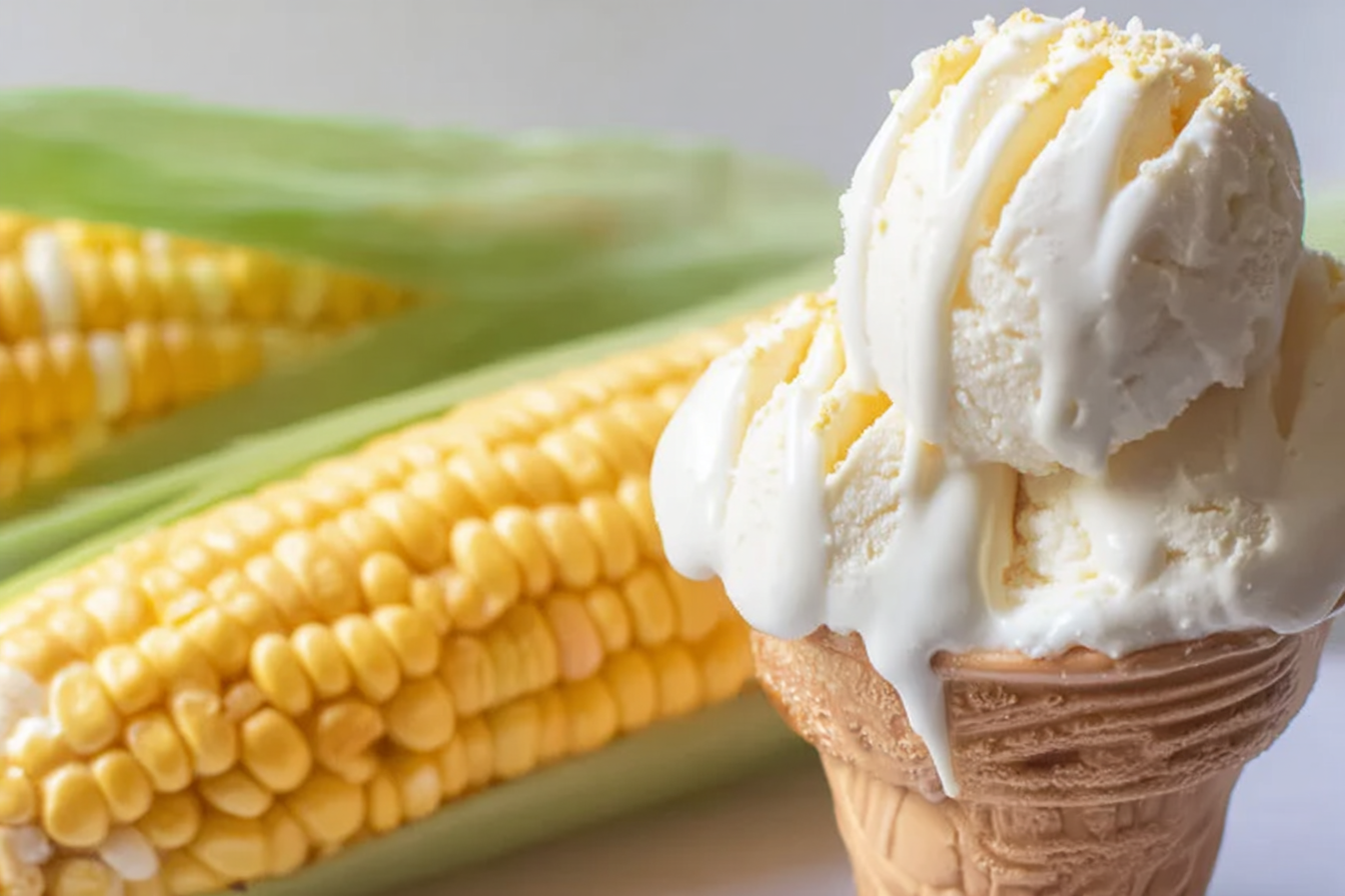 No Churn Corn Ice Cream
