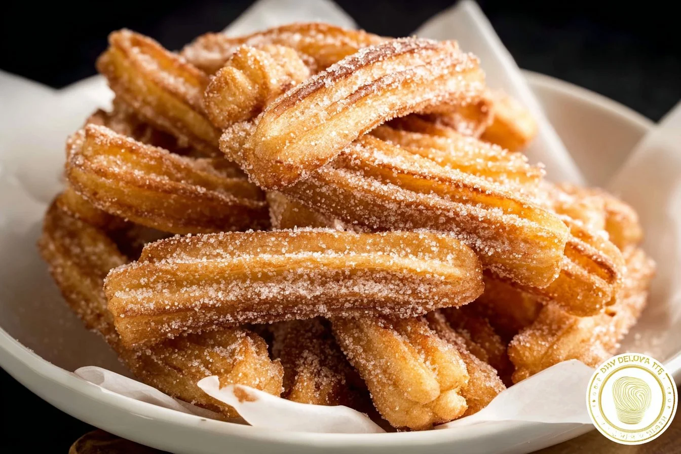 Delicious Disney churros served at the theme parks