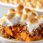 Sweet Potato Casserole with Marshmallows
