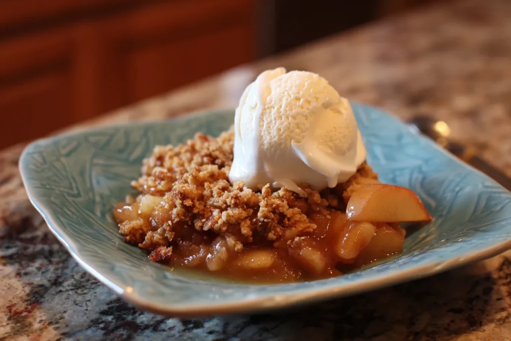 Slow Cooker Apple Crisp
