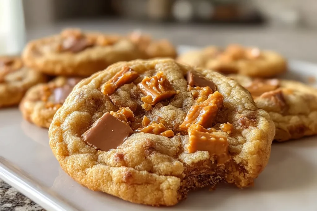 Caramel Crunch Cookies