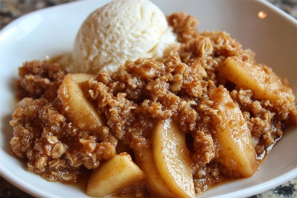 Slow Cooker Apple Crisp