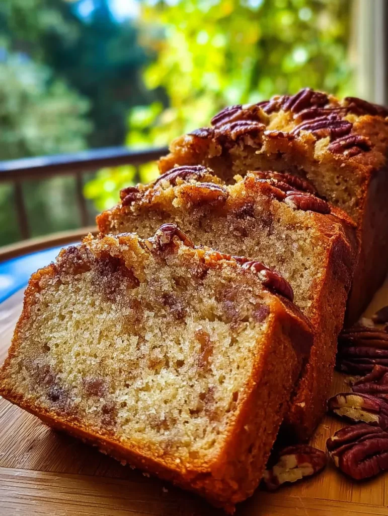Cinnamon Sweet Alabama Pecan Bread