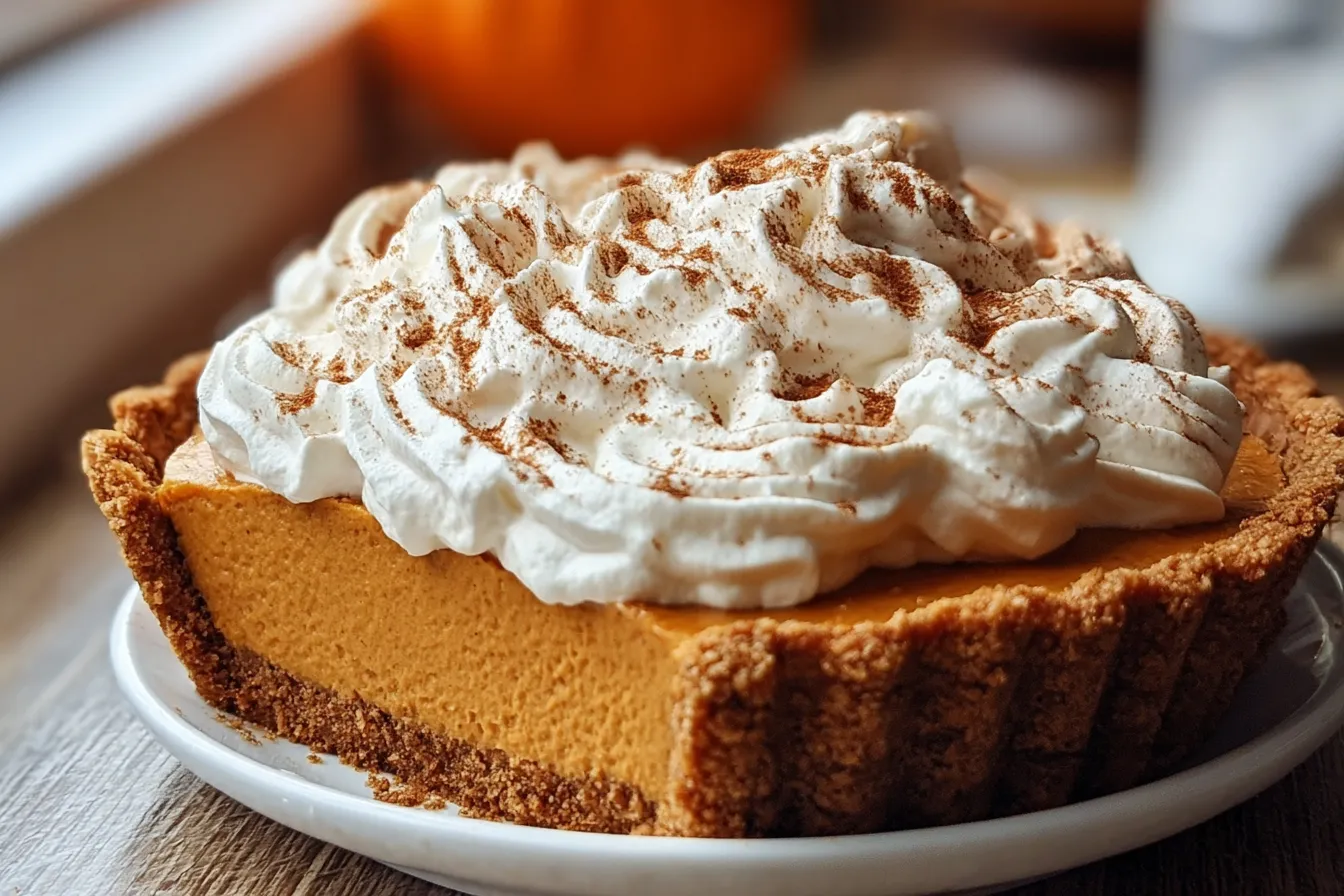 No-Bake Pumpkin Pie