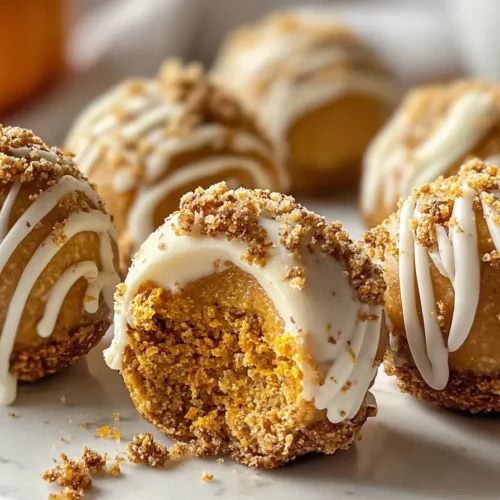 No-Bake Pumpkin Cheesecake Balls