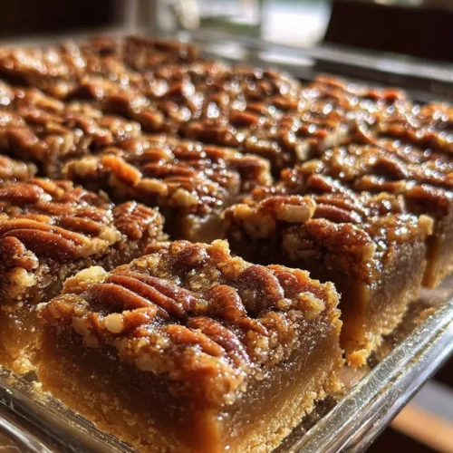 Lazy Girl Pecan Pie Bars