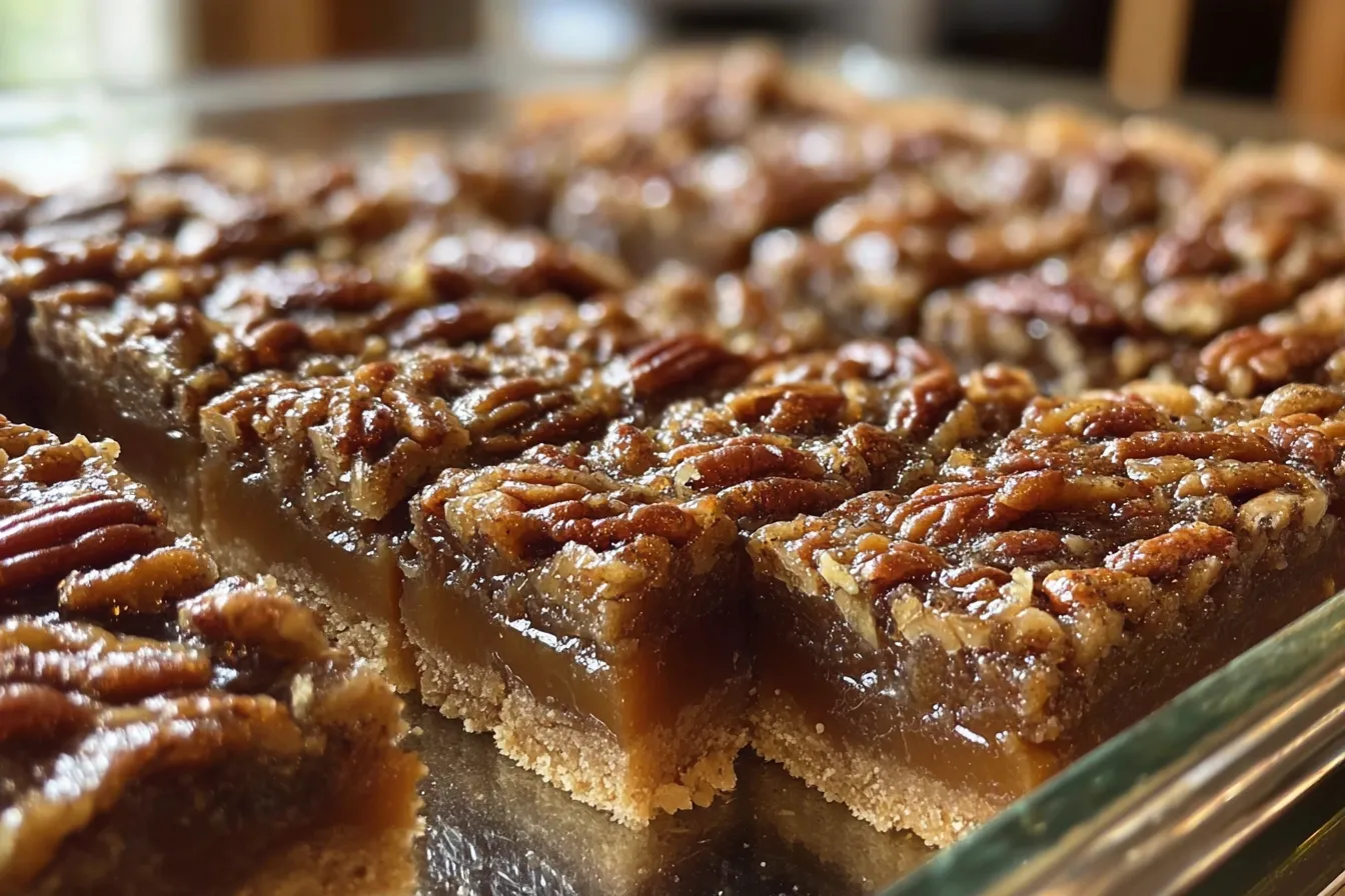 Lazy Girl Pecan Pie Bars