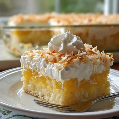 Pineapple Coconut Dream Cake