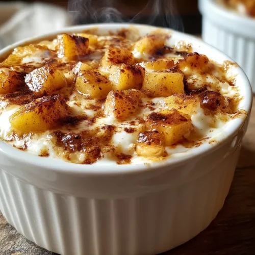 Baked Apple Cinnamon Cottage Cheese