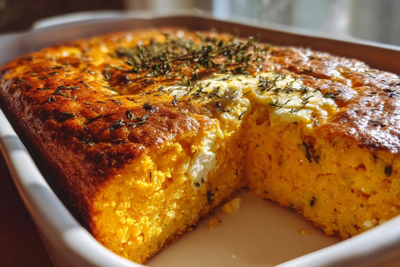 Pumpkin Cottage Cheese Bake