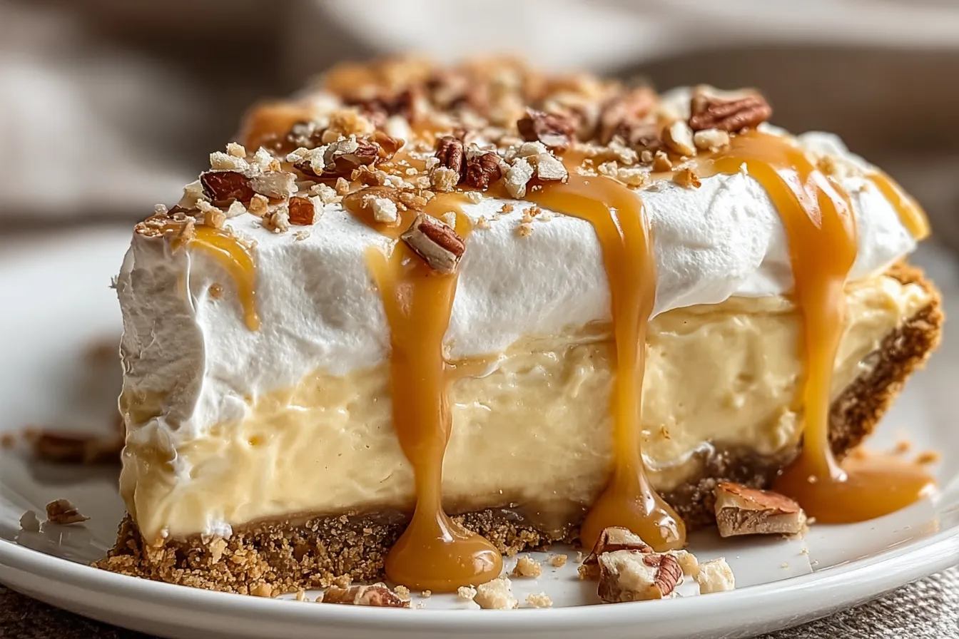 No-Bake Butterscotch Pie
