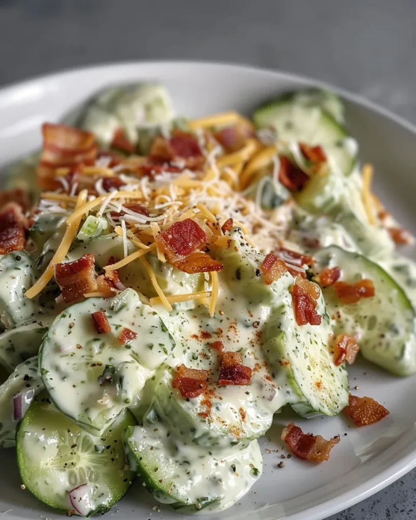 Cucumber Ranch Crack Salad