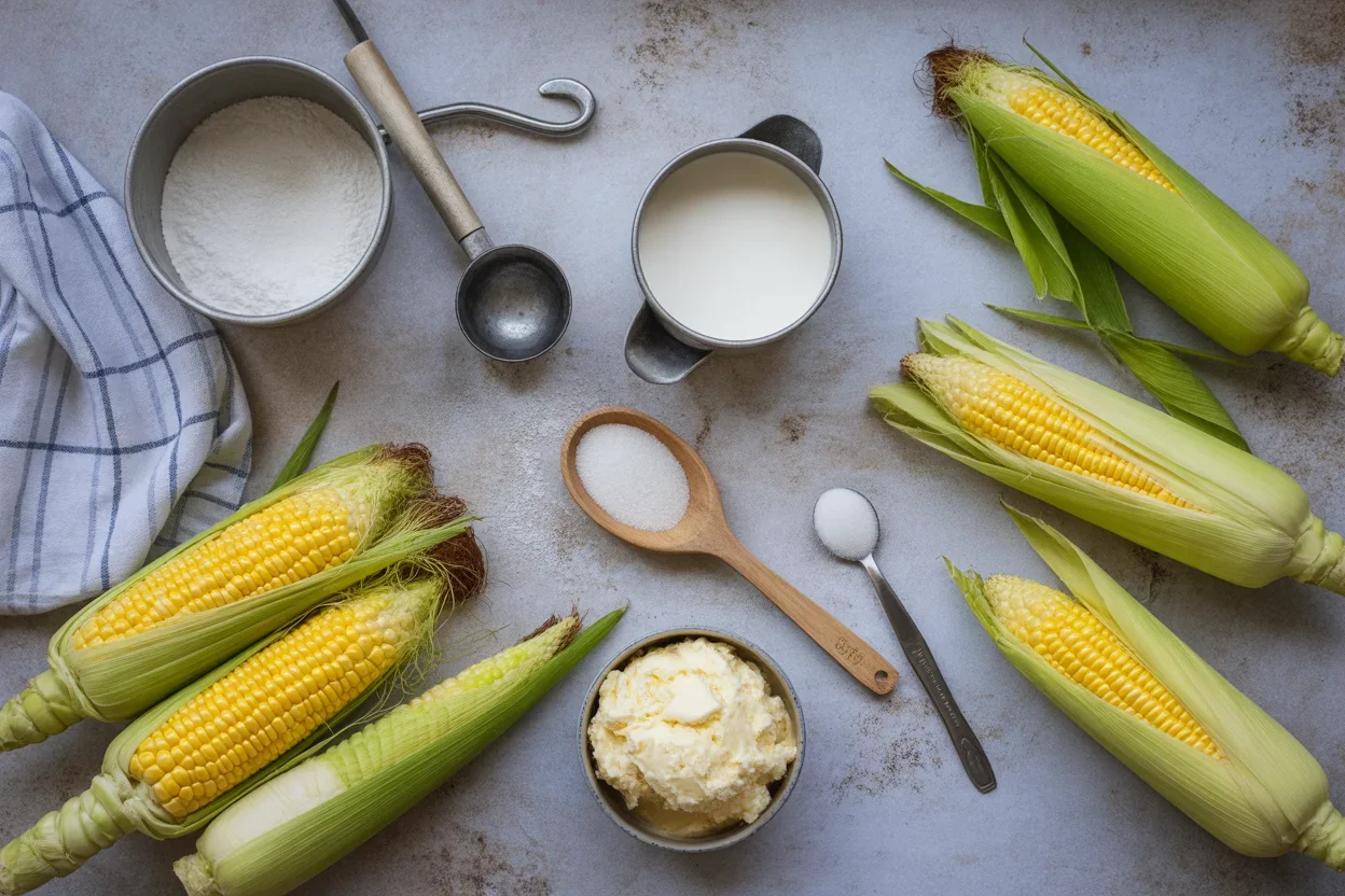 No‑churn corn ice cream